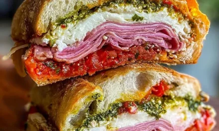 Authentic Italian Muffuletta Sandwich: A Quick and Flavorful Delight