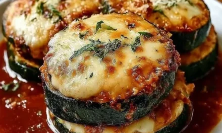 Layered Zucchini Ricotta Melts with Marinara: A Quick and Delicious Weeknight Meal