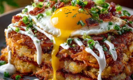 Loaded Hashbrowns: A Crispy and Indulgent Breakfast Classic