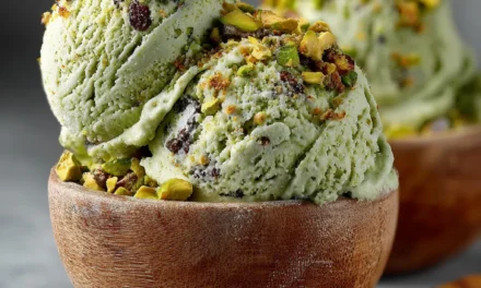 Matcha Pistachio Ice Cream Crunch: A Delightful Frozen Treat