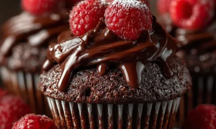 Molten Raspberry Chocolate Cupcakes – A Heavenly Dessert