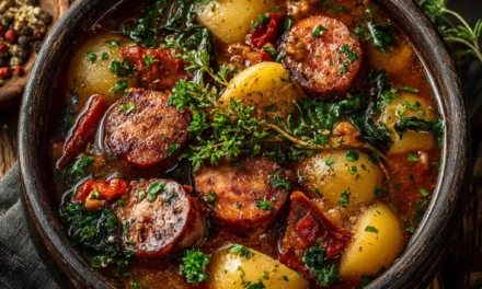 Oktoberfest Stew With Lager and Smoked Sausage: A Hearty and Flavorful Classic