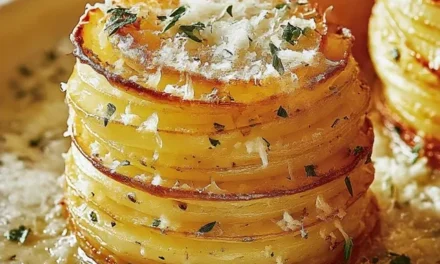 Parmesan Potato Stacks: A Delightful Instant Side Dish