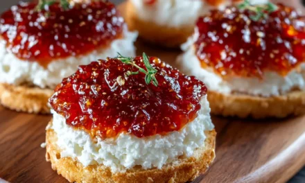 Pepper Jelly and Cream Cheese Bites: A Quick and Irresistible Appetizer