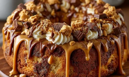 Reese’s Peanut Butter Earthquake Cake – An Indulgent Treat
