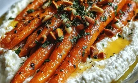 Roasted Carrots With Whipped Ricotta and Hot Honey – A Restaurant-Quality Side Dish