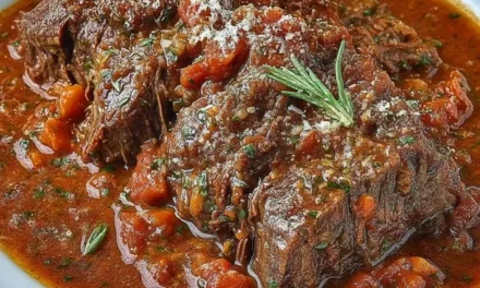 Slow-Cooked Italian Pot Roast (Stracotto) – An Irresistible Comfort Food Classic