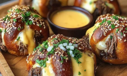 Smoked Brisket & Beer Cheese Pretzel Bombs: A Comforting, No-Fail Recipe