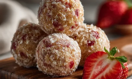 Strawberry Cheesecake Protein Balls – Quick and Delicious Bites