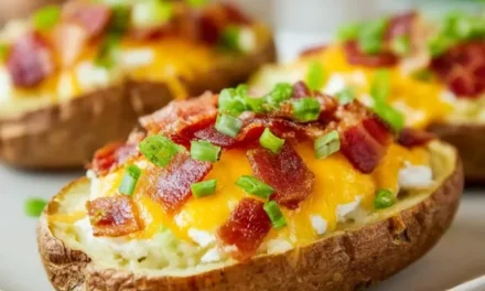 Twice Baked Loaded Breakfast Potatoes: A Delightful Morning Treat