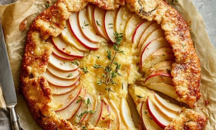 Apple Cheddar Galette: A Delectable Handheld Delight