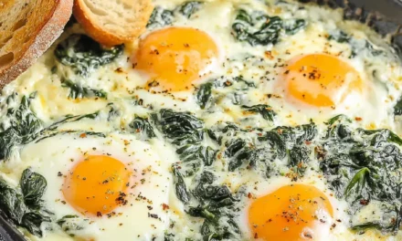 Baked Eggs Florentine: A Speedy & Delicious Breakfast or Brunch