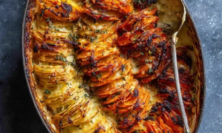 Cheesy Root Vegetable Gratin: A Comforting and Delightful Side Dish
