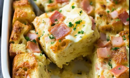 Eggs Benedict Casserole: A Comforting and Effortless Brunch Classic