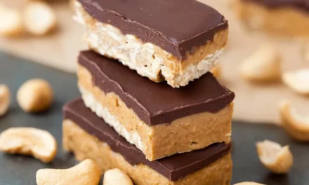 Heavenly Four Ingredients Protein Bar – Ready in 20 Minutes!