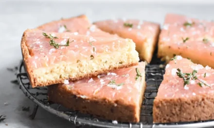 Grapefruit and Thyme Shortbread: A Zesty, Old-Fashioned Delight