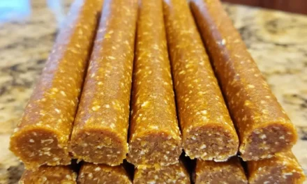 Homemade Pumpkin & Oatmeal Dog Snack Sticks – Quick and Wholesome Treats
