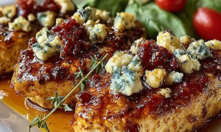 Homemade Hot Honey Infused Feta Chicken