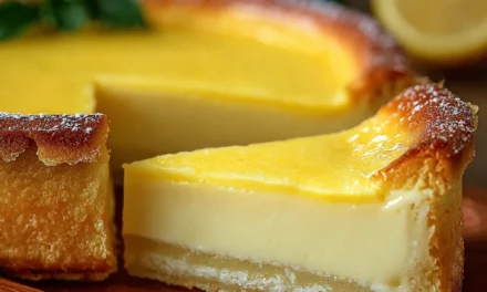 Italian Grandma’s Lemon Custard Cake – A Heavenly Dessert