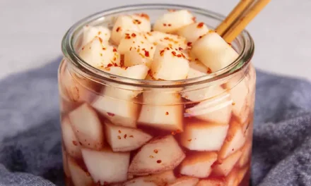 Korean Pickled Radish (aka Pickled Daikon Radish) – A Mouthwatering 15-Minute Side Dish