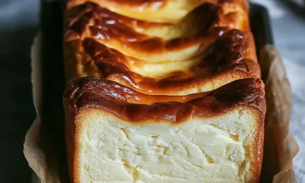 Loaf Pan Basque Cheesecake: A Simple, Decadent Treat