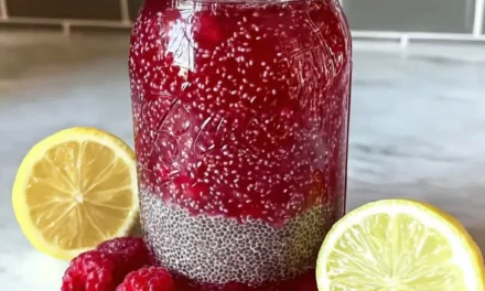 Raspberry Lemon Chia Seed Water: A Magical Hydrating Elixir