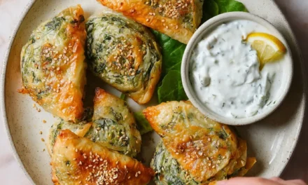 Rice Paper Spanakopita: A Magical Greek Appetizer