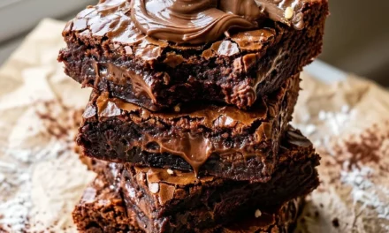 3-Ingredient Nutella Brownies: A Decadent, No-Fuss Delight