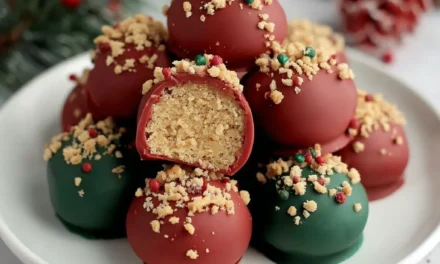 Irresistible Christmas Butterfinger Balls