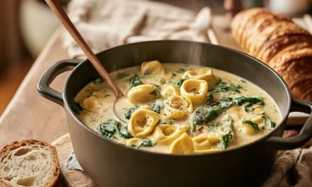 Creamy Tortellini & Spinach Soup: A Comforting 30-Minute Delight