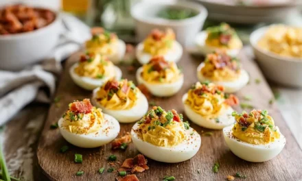 Deviled Egg Flights: A Delightful Finger Food Delight
