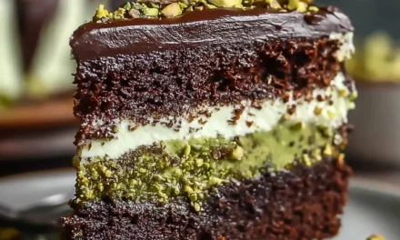 Dubai Chocolate Pistachio Cake – A Decadent Dessert Delight