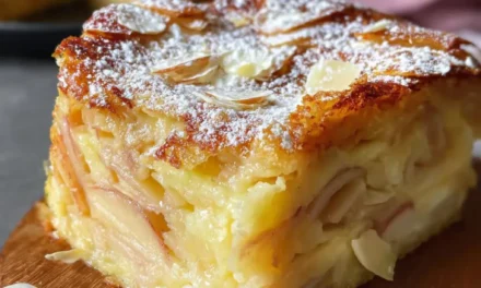 French Apple Invisible Cake – A Delightful Vintage Delight