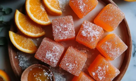 Homemade Orange Candy – A Classic Treat in Just 30 Minutes