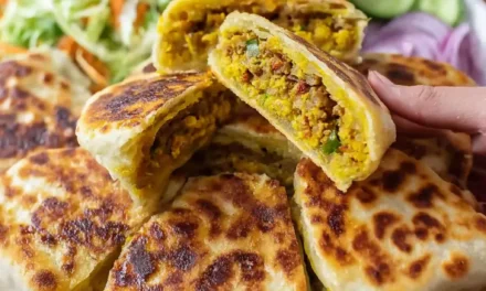 Grandma’s Moroccan Chicken-Stuffed Msmen: A Comforting 30-Minute Delight