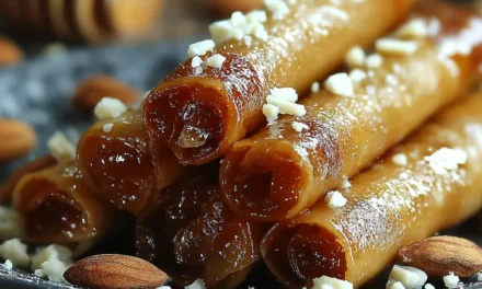 Moroccan Honey Almond Cigars – A Quick and Delicious Treat