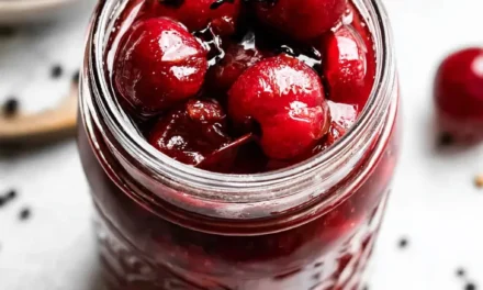 Pickled Cherries: A Delightful Preserved Treat