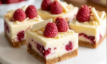 Raspberry White Chocolate Cheesecake Bars – The Ultimate Indulgence