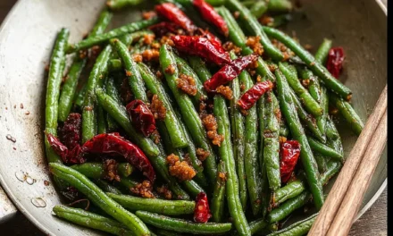 Sichuan Dry Fried Green Beans: A Quick and Flavorful Veggie Side