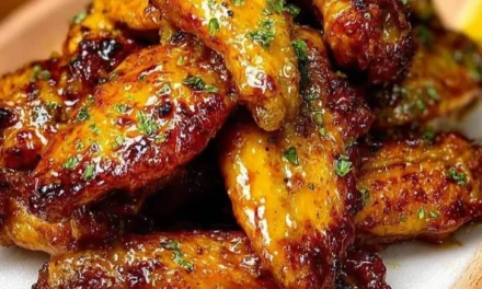 Sticky Honey Mustard Chicken Wings – A Delicious 30-Minute Appetizer
