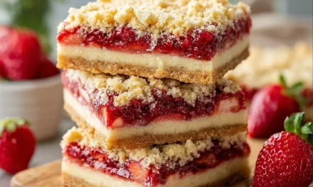 Strawberry Shortcake Crumble Bars: A Delightful Dessert Treat