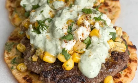 Street Corn Smash Burger Tacos: A Heavenly Handheld Delight
