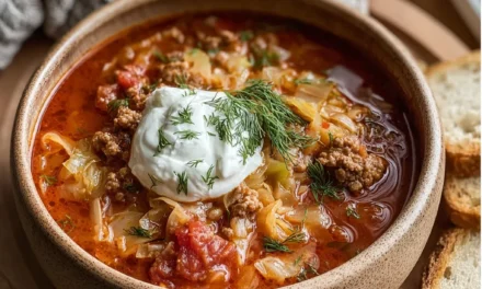 Unstuffed Cabbage Roll Soup: A Comforting 30-Minute Classic