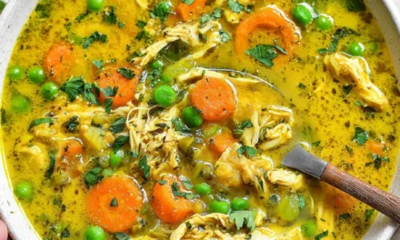 Anti Inflammatory Turmeric Chicken Soup – A Comforting & Nourishing Recipe