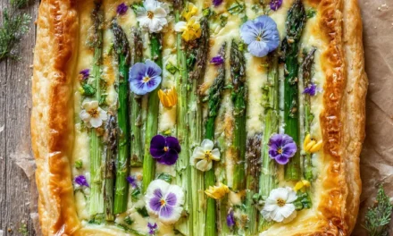 Asparagus & Gruyère “Spring Garden” Tart: A Delightful Springtime Delight