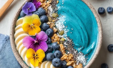 Blue Spirulina Smoothie Bowl – A Divine Superfood Treat
