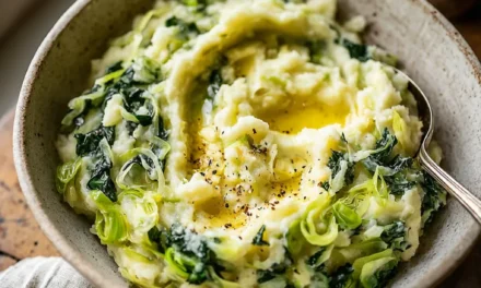 Colcannon with Leek Butter – A Cozy Irish Classic