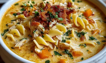 Crack Chicken Noodle Soup – A Cozy, Quick Family-Style Recipe