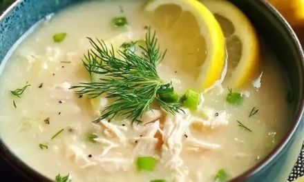 Greek Lemon Chicken Soup (Avgolemono): A Heavenly Taste of the Mediterranean