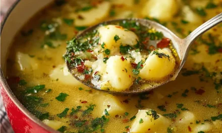Hangover Cure Garlic Potato Soup – Easy Old-Fashioned Comfort in 30 Minutes